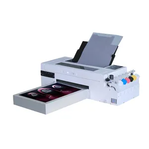 Portable a3 direct to film printer hot melt powder screen printing pigment ink printer for cotton fabric with white ink stirring circulate