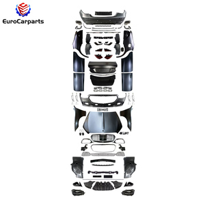 Kit Carrozzeria Stile MAY per Mercedes Classe <span class=keywords><strong>S</strong></span> <span class=keywords><strong>W222</strong></span> 2014-2020 a W223 2024, Kit Completo di Aggiornamento Esterno Auto in PP, Paraurti e Cofano - Product Image 2