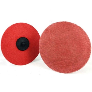 Customized 3 Inch Quick Change <strong>Sanding</strong> <strong>Discs</strong> Red Thickened Abrasive Fiber <strong>Disc</strong> Metal Stainless Steel Grinding <strong>Disc</strong> - Product Image 2