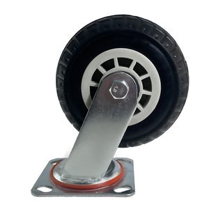 Factory Rubber Industrial Castor Black Heavy Duty Fixed Swivel <strong>Locking</strong> <strong>Caster</strong> <strong>Wheel</strong> - Product Image 4