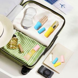 Silicone Travel <b>Bottle</b> Caps Leak Proof Reusable <b>Bottle</b> <b>Stoppers</b> for Cosmetics Perfume Liquids Luggage Air Travel - Product Image 2