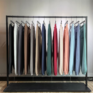 Luxury Blank 360GSM Joggers Custom Embroidered Oversized Polar Fleece Streetwear Pants - Product Image 3