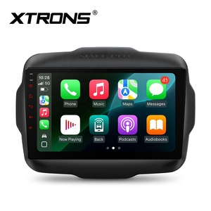 XTRONS 9 pouces Android Octa Core Navigation autoradio 4 + 64 Go intégré 4G LTE EQ DSP RDS IPS écran pour Jeep Renegade - Product Image 4