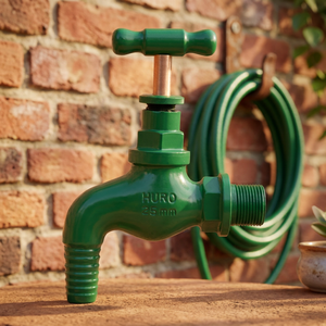 Robinet de jardin en fonte, robinet d'arrosage en fonte, robinet d'arrêt en fonte, robinet d'extérieur en fonte - Product Image 2