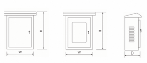 OUTD00R RAINPR00F BOX TMPW กล่องจ่ายไฟ - Product Image 3
