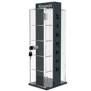 Vitrine à serrure en acrylique personnalisée vitrine d'affichage <span class=keywords><strong>de</strong></span> <span class=keywords><strong>magasin</strong></span> supports <span class=keywords><strong>de</strong></span> maquillage <span class=keywords><strong>de</strong></span> médecine <span class=keywords><strong>magasin</strong></span> <span class=keywords><strong>de</strong></span> détail tour d'affichage <span class=keywords><strong>de</strong></span> fumée <span class=keywords><strong>de</strong></span> cigarette <span class=keywords><strong>de</strong></span> bureau - Product Image 1