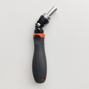 Ratchet Screwdriver 90 135 180 Adjustable Angle Multipurpose Bit Magnetic Handle Diy Tool Metric System - Product Image 1