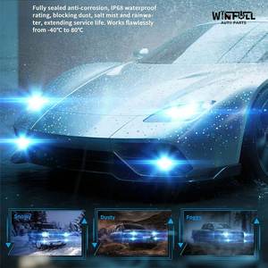 Bombillas LED 9005 H11 para Faros Antiniebla, 3000K, 48000LM, Auxiliares, Sin Ventilador, Plug and Play, para Todoterreno, 12v, Nuevas - Product Image 5