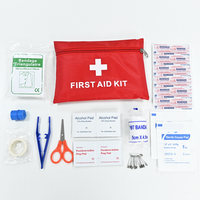 Kit d'urgence automobile en gros, ensemble d'outils de sécurité automobile avec triangle de signalisation, gilet réfléchissant, trousse de premiers secours, OEM disponible