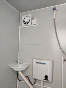 Baño Portátil para Campamento, Inodoro Químico, Panel Compuesto de Acero EPS, Ducha Portátil Prefabricada - Product Image 2