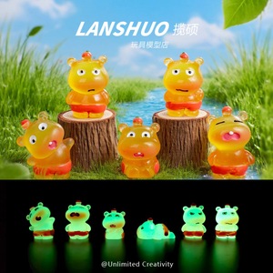จี้คาปิบาร่าการ์ตูน Lanshuo ทำจากอะคริลิกเรซิ่น ของตกแต่งทำเอง ของขวัญ เครื่องประดับ สำหรับทุกเพศ - Product Image 4
