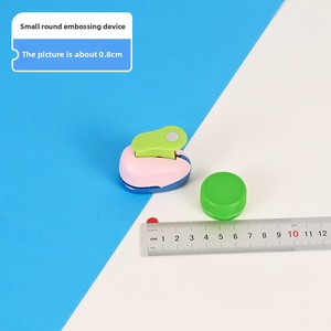 Vòng tròn cú đấm thiết lập vòng đấm EVA tay Báo Chí Giấy cắt lỗ Punch Kid cắt DIY giấy thủ công công cụ - Product Image 5