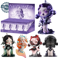 100% Original POP MART SKULLPANDA TEcho Series Pvc Doll Toys Mystery Box Blind Box Gifts for Girls Popular Product