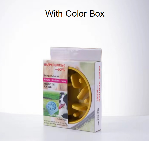 Wholesale High Quality Anti Choking Slow Feeder Dog Bowl Pet Slow Food Bowl For Dogs Eating