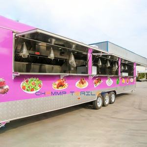 Chammp完全ケータリング装備フードトラックホットドッグフードカート米国カスタマイズフードトレーラーフルレストランキッチン設備 - Product Image 5