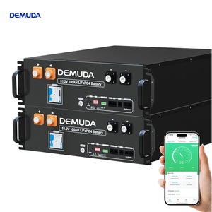 Demuda LiFePO4 <b>Battery</b> 51.2V 100Ah Rack <b>Mounted</b> With Bluetooth For Home Energy Storage - Product Image 1