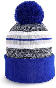 Nouveauté 2025 – Bonnets unisexes en acrylique brodés à la main en 3D avec motifs d'équipes de football américain – Vente chaude d'hiver - Product Image 4