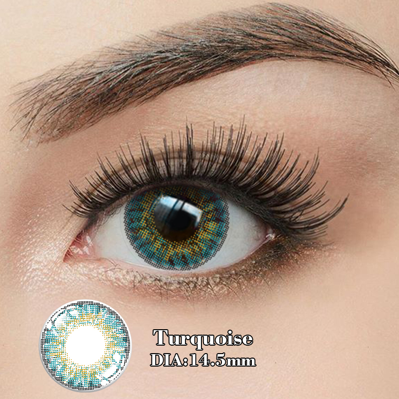 Turquoise au look frais