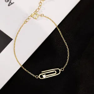 Nouveau Design Créatif À La Mode S925 En Argent Sterling Clip Bracelet Fine Jewelry pour Femmes Cadeau