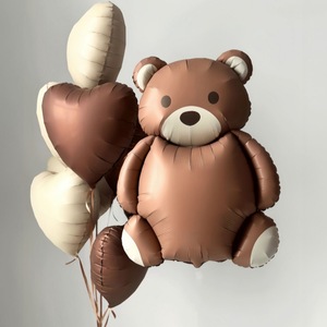 Exquisito Paquete <span class=keywords><strong>de</strong></span> Tarjetas, Globos Grandes y Lindos <span class=keywords><strong>de</strong></span> Helio con Forma <span class=keywords><strong>de</strong></span> Oso Retro, Decoración para <span class=keywords><strong>Fiestas</strong></span> <span class=keywords><strong>de</strong></span> Cumpleaños y Baby Shower, Globos <span class=keywords><strong>de</strong></span> Aluminio con Forma <span class=keywords><strong>de</strong></span> Animales - Product Image 3