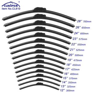 CLWIPER Wischerklinge knochengerät flach rahmenloser Wischerklinge weiche Auto-Wischerklingen universell - Product Image 1