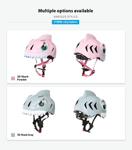 Casco de bicicleta premium para niños, diseño de dibujos animados, ventilado, ligero, ajustable para niños, ciclismo, monopatín, scooter, actividades al aire libre - Product Image 5