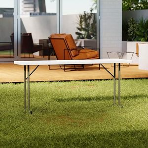 Tables <span class=keywords><strong>de</strong></span> <span class=keywords><strong>conférence</strong></span> pliables en plastique <span class=keywords><strong>de</strong></span> formation pliable <span class=keywords><strong>de</strong></span> 6 pieds pour réunion <span class=keywords><strong>de</strong></span> bureau vente en gros - Product Image 5