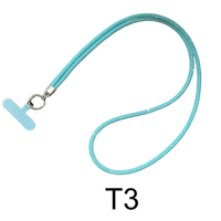 Chaîne de suspension de luxe style diamant complet, lanière de téléphone anti-perte réglable longue bandoulière en polyester Kingsoul Modèle KL007