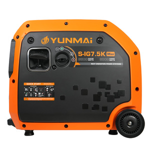 <span class=keywords><strong>Generator</strong></span> Inverter bensin 6,5 kW 230V 50HZ, ukuran kompak dengan keluaran daya tinggi untuk penggunaan rumah dan luar ruangan - Product Image 3