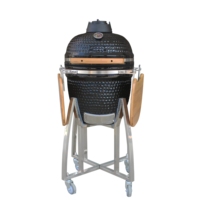 Barbecue Kamado commercial Auplex pour extérieur, vente en gros/lot, 18 pouces, extra large, avec certification CE EN1860