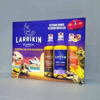 Support d'affichage portable pour salon professionnel en aluminium SEG, éclairé par le bord, sans outil, montage rapide, avec boîte à lumière