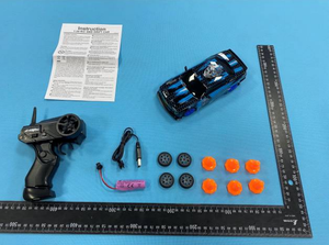 Coche de Derrape RC en Miniatura Jacko Toys Escala 1/64, Micro Coche RC con Control Totalmente Proporcional 4WD de 2.4GHz, Carga Tipo-C y Luces - Product Image 5