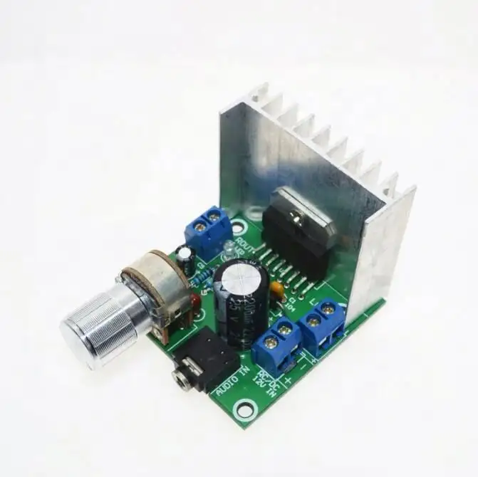 TDA7297 Audio Amplifier Board Dual Channel Bagian untuk DIY Kit Dual-Channel 15W + 15W Amplifier Digital