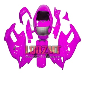 SuperHawk Pour <span class=keywords><strong>HONDA</strong></span> VTR1000F <span class=keywords><strong>VTR</strong></span> <span class=keywords><strong>1000</strong></span> F 1000F 1995 1996 <span class=keywords><strong>1997</strong></span> 1998 1999 116No.124 VTR1000 F 00 01 02 03 04 05 Carénage brillant rose - Product Image 1