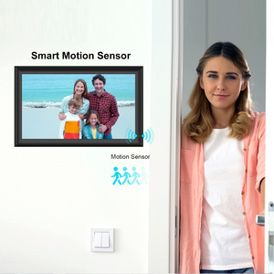Vos photos sont leurs sourires toujours synchronisés Un cadre qui relie chaque kilomètre entre les coeurs Cadres photo numériques de 15.6 pouces - Product Image 3