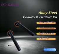 Goupille de verrouillage de dents de godet pour CAT E330, haute précision, résistante à l'usure, forte résistance, pièces de rechange pour excavatrice robuste