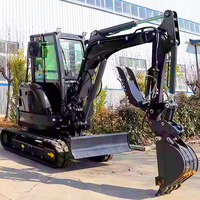 Prix des mini excavatrices 3,5 tonnes Kubota Engine excavatrices petite pelleteuse avec ensacheuse CE EPA EURO5 Machine excavatrice multifonctionnelle