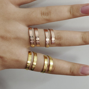 Anillo Clásico Gulan de Acero Inoxidable Religioso Musulmán Islámico, Ajustable, de Doble Capa, con Diseño Árabe - Product Image 2
