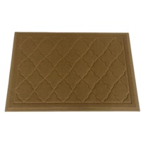 Tapis en fibre de coco avec dessins impression tapis de pied conceptions personnalisées tapis avec support solide tapis de sol