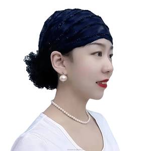 Gorro de malla con cuentas, pañuelos para la cabeza islámicos de Oriente Medio para mujeres - transpirables y ecológicos, aptos para todas las estaciones - Product Image 4
