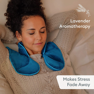 Almohadilla de calefacción para aliviar el dolor y espasmo, envoltura ponderada de aromaterapia, caliente y fría, para <span class=keywords><strong>cuello</strong></span> y hombros, microondas - Product Image 4