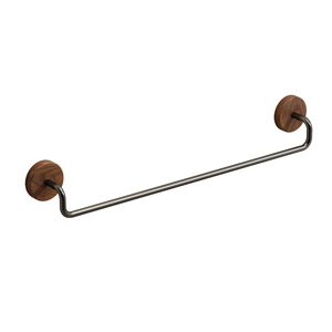 Étagère de salle de bain en bois de noyer, support mural de rangement rectangulaire durable, taille personnalisée, installation en coin MJ-3390 - Product Image 1