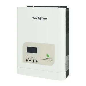 Techfine 1KW 2KW 3KW 4KW 5KW 48V Inverter Off-Grid 1kVA 1.5kVA 2kVA 3kVA 4kVA 5kVA 12V 24V Solar Inverter