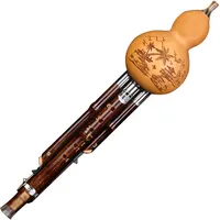 Hulusi साधन चरण पेशेवर निभाता लौकी परिदृश्य चित्रों के साथ बांसुरी चीनी कोंहड़ा बांसुरी संगीत प्रेमियों के लिए उपहार