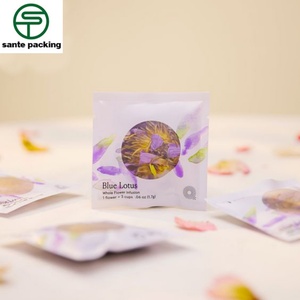 Pochette à valve personnalisée, format mini, avec fenêtre, imprimée en héliogravure, recyclable, pour emballage de vêtements, scellée sur 3 côtés - Product Image 2