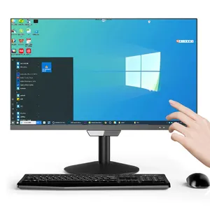 OEMファクトリーサプライヤーオールインワンPCCore i3 i5 i7i9コンピューター21.5/23.8インチDDR4RamゲーミングデスクトップコンピューターforOffice