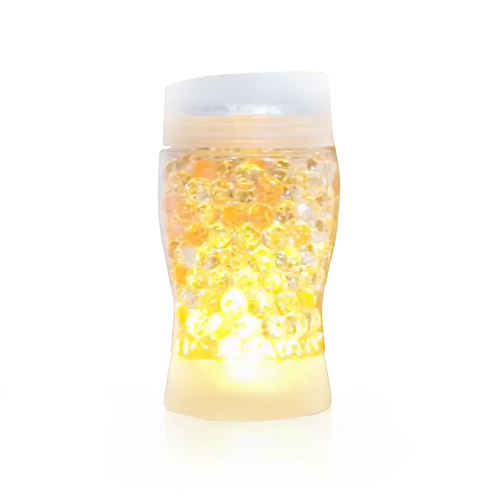 Heißer verkauf glänzende lampe deodorant lufterfrischer aroma kunststoff perlen