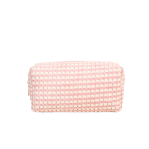 대용량 친환경 벨벳 방수 내구성 손잡이가 있는 패션 수납 화장품 가방 지퍼 재사용 가능 휴대용 - Product Image 2