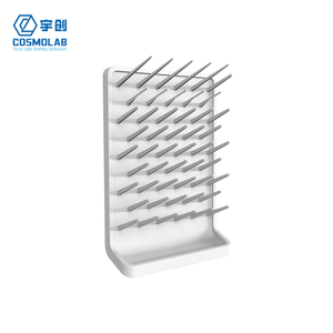 高品質PP＆ステンレス製ペグボード実験室乾燥ラック（学校、病院、産業用）耐酸・耐アルカリ性 - Product Image 4