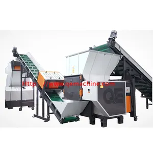 QE China Making Waste Scrap Used LDPE PP HDPE PE Film Plastic Crusher Crushing Grinder Grinding Machine